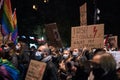 Protest against the abortion ban in Poland. The biggest protest since the fall of communism.