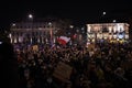 protest against the abortion ban in Poland