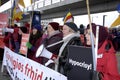 PROTEST AGAINST DALAI LAMA DENMARK