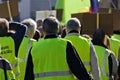 Protest against the french government