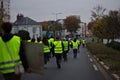 Protest against the french government