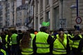 Protest against the french government