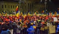 Protest against the government in Bucharest