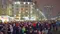 Protest against the government in Bucharest