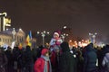 Protest against government in Bucharest, Romania