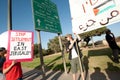 Protest Against Israeli Settlements Royalty Free Stock Photo
