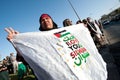 Protest Against Israeli Settlements Royalty Free Stock Photo
