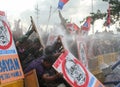 Protest against Philippine President Aquino Royalty Free Stock Photo