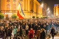 Protest against Romanian Government