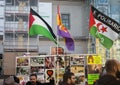 Protest against Syrian war, IS terrorism and islamophobia in Europe, at Madrid City center