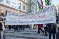 Protest against Syrian war, IS terrorism and islamophobia in Europe, at Madrid City center