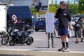 Protest against tolls on A22