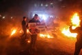 Protest against the U.S. Mideast peace plan, in Rafah in the southern Gaza Strip