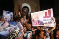 Protest against the U.S. Mideast peace plan, in Rafah in the southern Gaza Strip