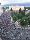 Protest in Athens, Greece