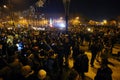 Protest in Bucharest, Romania