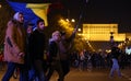 Protest in Bucharest, Romania