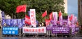 Protest on Chinese National Day in Hong Kong