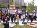 Protest in Cleveland during the Republican National Convention