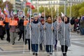 Protest concerning abusive imprisonment in Iran.