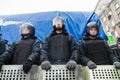 Protest on Euromaydan in Kiev against the president Yanukovych