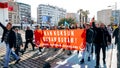 Protest in front of the Swedish Consulate in Izmir, Turkey