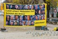 The protest by Greenpeace activists in Berlin Royalty Free Stock Photo