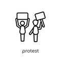 Protest icon from collection.