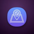 Protest location app icon