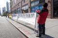 Protest in Manhattan