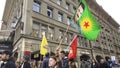 Protest march against Erdogan in Bern, Switzerland