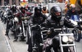 Protest of motorcycle clubs. Oslo.