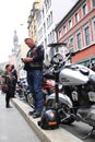 Protest of motorcycle clubs. Oslo.