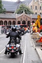 Protest of motorcycle clubs. Oslo.