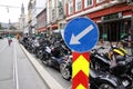 Protest of motorcycle clubs. Oslo.