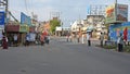 Protest rallies by several leftist organizations demanding that the government play a proper role in preventing the Coronavirus Royalty Free Stock Photo