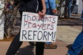 Protest sign held by participants at March for Our Lives rally