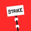 Protest and strike