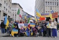 Ukranian no war protest