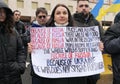 Ukranian no war protest