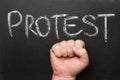 Protest Royalty Free Stock Photo