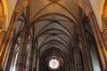 protestant church (saint-thomas) in strasbourg in alsace (france)