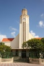 Protestant Church, Wilhelminastraat, Oranjestad, Aruba, Caribbean Royalty Free Stock Photo