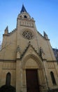 Protestant Lutheran Saint-Jean church vertical