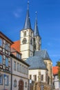 Protestant church in Bad Wimpfen, Germany Royalty Free Stock Photo