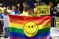 A Protester at the Anti-Fracking Protest in Preston