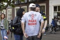 Protest on Prinsjesdag in The Netherlands