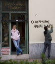 Protesters of athens 09-01-09