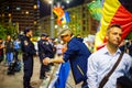 Protesters, Bucharest, Romania