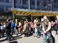 Trump International Hotel & Tower, March for Our Lives, NYC, NY, USA Royalty Free Stock Photo